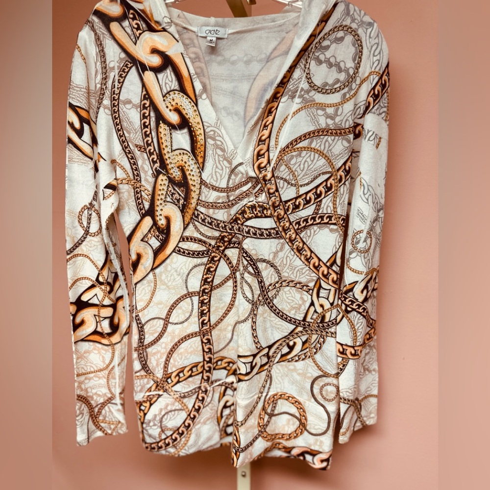 Sexy Cachet stretch embellished top